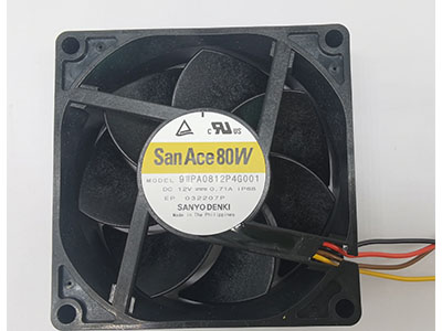 SANYO DENKI山洋 San Ace 提供多款 IP68 防水风扇（如 9WP、9WL、9WV系列等）