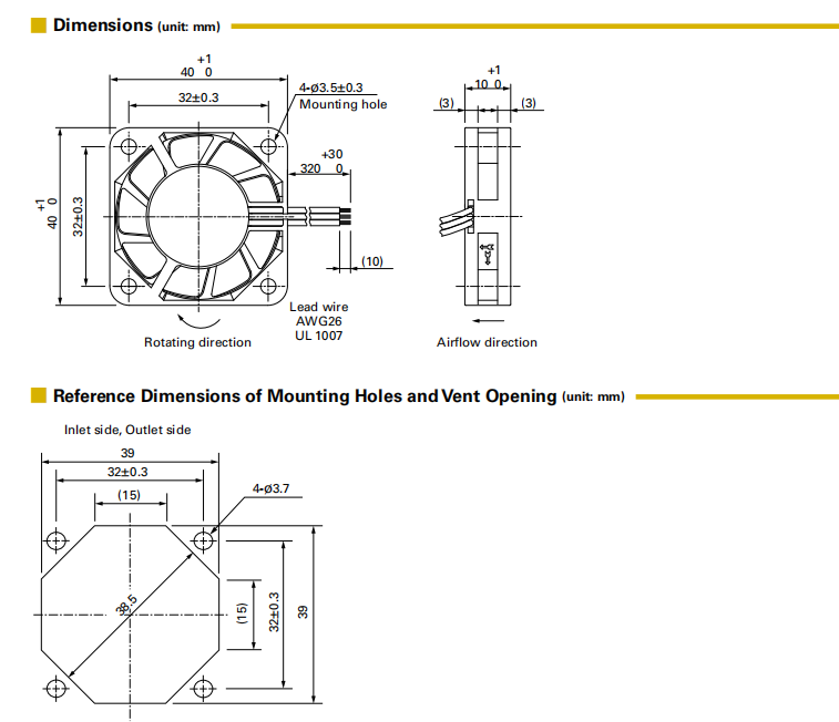 SanAce山洋轴流风扇109P0405H901 sanyodenki 风机 汽车ECU/功放/车载电子散热神器02