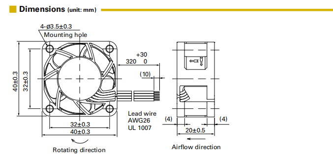 山洋4020直流12V低功耗散熱風(fēng)扇 9GA0412P6H001 三洋風(fēng)機(jī)