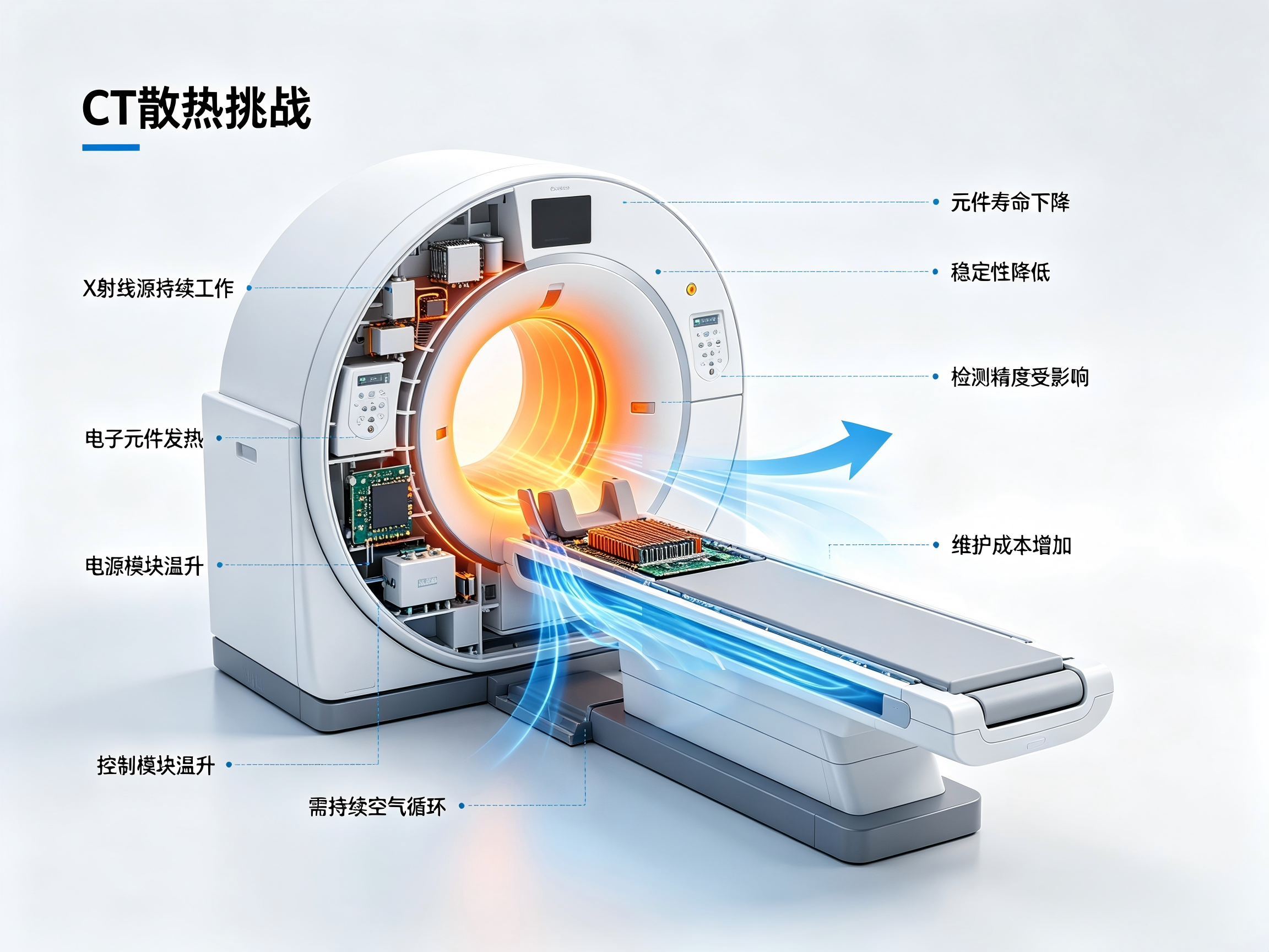 CT扫描仪散热如何应对75G离心力?山洋San Ace耐G力风扇提供高可靠冷却解决方案02