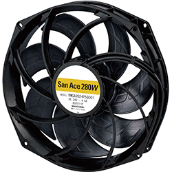 新品|山洋San Ace 280W防水散热风扇发布：IP56防护等级满足恶劣环境工业设备散热需求01